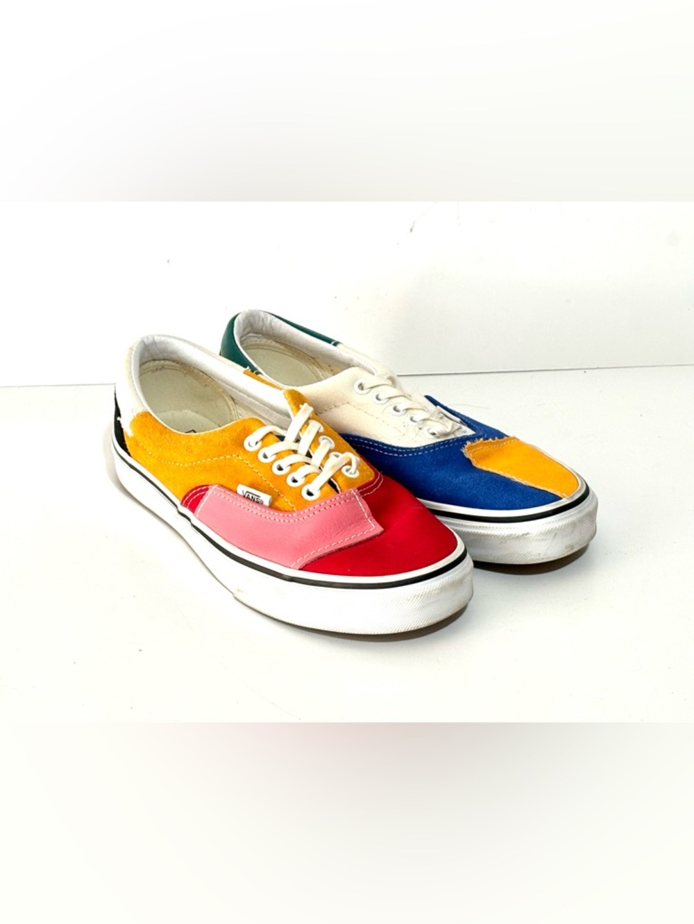 Vans Era Patchwork Low Top Sneakers Skate Shoes 721356 M8.5/W7